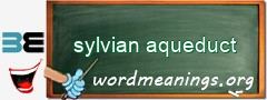 WordMeaning blackboard for sylvian aqueduct